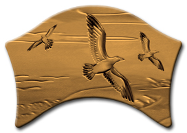 DABAN-512-BZ Birds Bronze